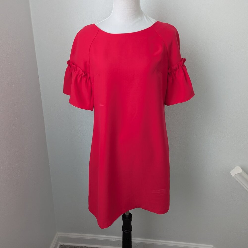 NWT Banana Republic Red Bell Sleeved Dress, XS